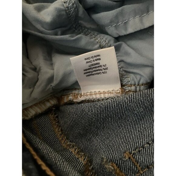 A.N.A Woman Dark Wash Low Rise Fashion Boot Cut Jeans 16W Modern Fit Cotton Blen - Picture 6 of 10